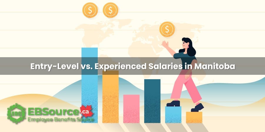 See how Average Salaries in Manitoba rise with experience