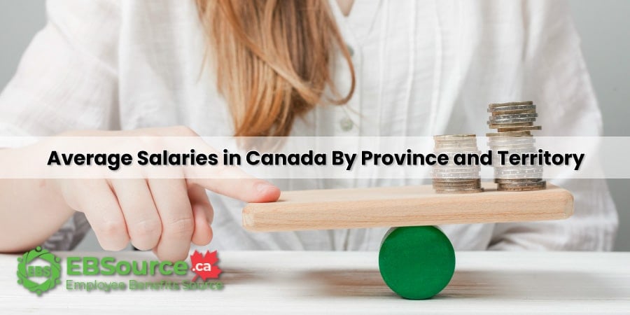 The Average Salaries in Canada vary widely across provinces and territories