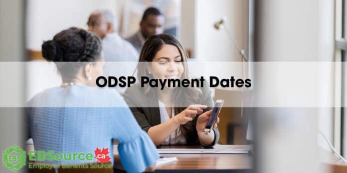 ODSP payment dates usually fall near the end of the month