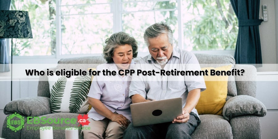 The CPP Post-Retirement Benefit grows annually with inflation.