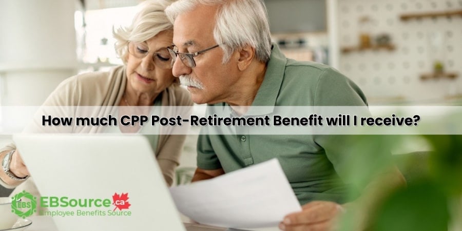 Your CPP retirement benefit amount depends on your contributions.