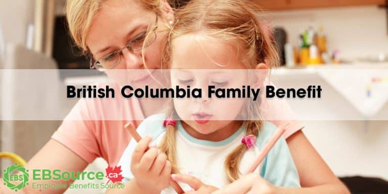The British Columbia Family Benefit helps support low and moderate income families