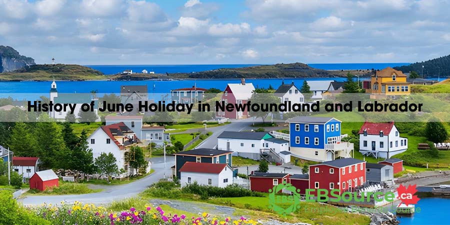 history of june holiday in newfoundland