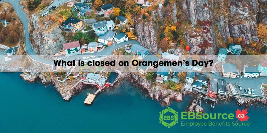 what is closed on orangemen's day in newfoundland