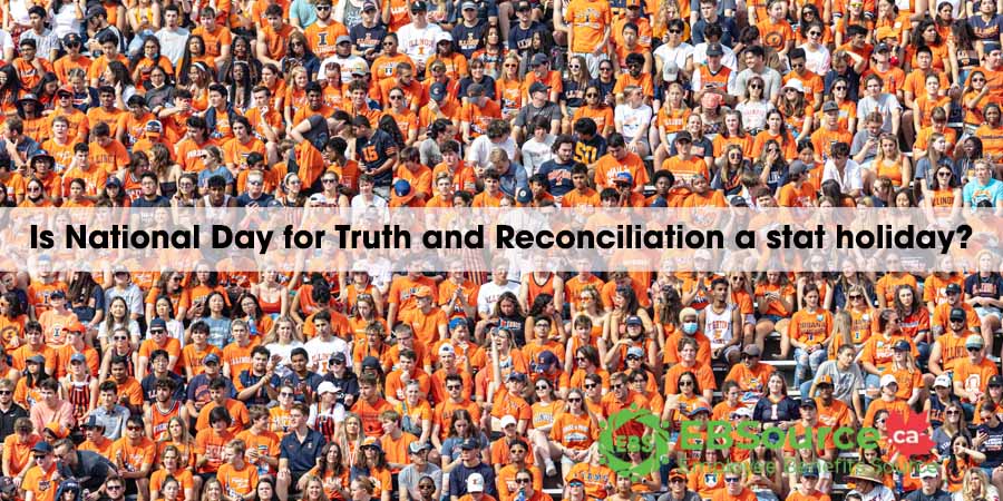 is national day for truth and reconciliation a stat holiday