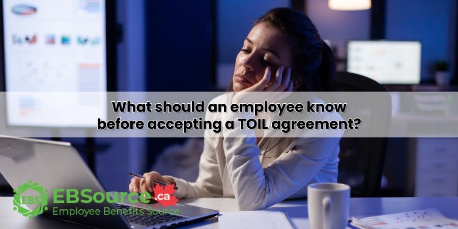 Essential points employees should review before agreeing to a TOIL arrangement