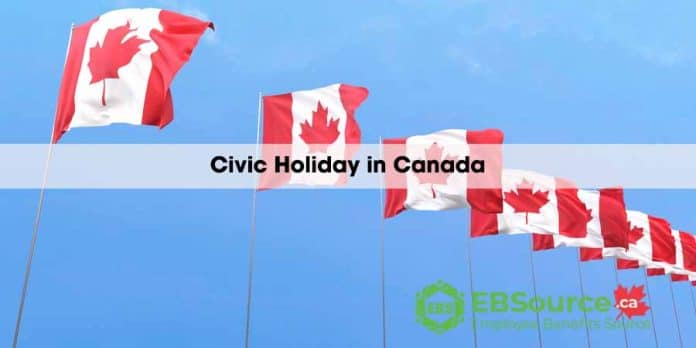 Civic Holiday in Canada