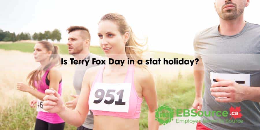 is terry fox day a stat holiday in manitoba